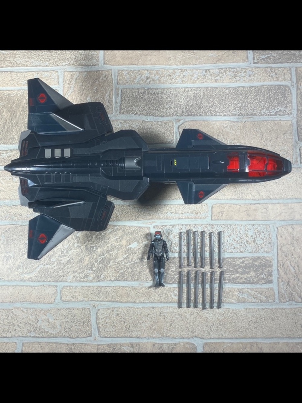 Vintage 2009 Pre-owned Hasbro G.I. Joe Night Raven & Air Viper Action Figure